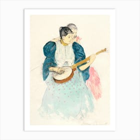 The Banjo Lesson (1893), Mary Cassatt Art Print