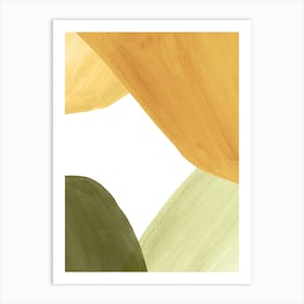 Abstract Watercolor Painting 1 Art Print