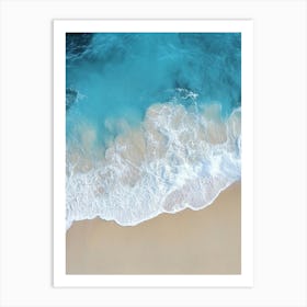 Beach - Beach Stock Videos & Royalty-Free Footage 11 Art Print