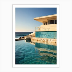 Sydney Beach House Art Print