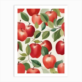 Red Apples Art Print