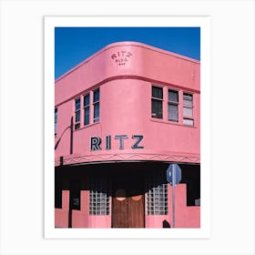 Ritz Building Eureka California, John Margolies Art Print