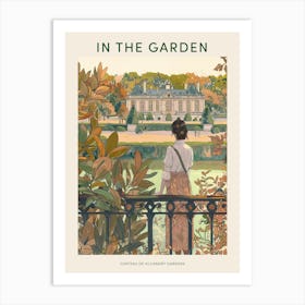 In The Garden Poster Chateau De Villandry Gardens France 1 Art Print