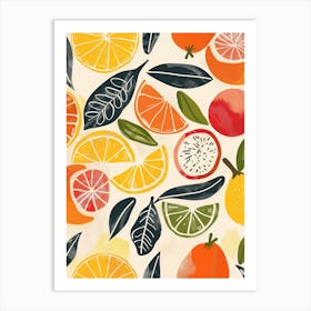 Eat Your Fruits Art Print