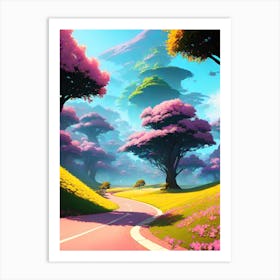 Landscape Painting, Landscape Painting, Landscape Painting, Landscape Painting, Landscape Painting 2 Art Print