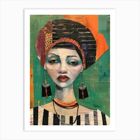 African Woman 153 Art Print