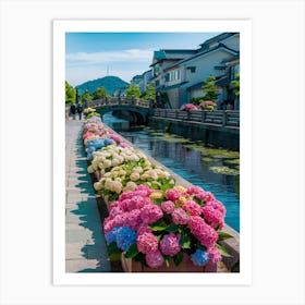 City In Bloom Art Print