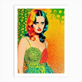 Eva Green Colourful Pop Movies Art Movies Art Print