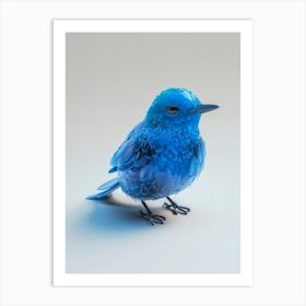 Blue Bird 1 Art Print