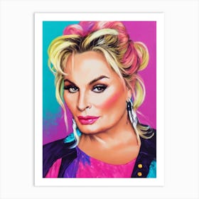 Jennifer Coolidge Pop Movies Art Movies Art Print