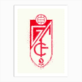 Granada Fc Painting Art Print