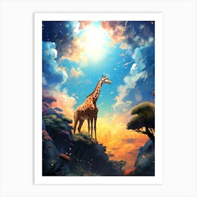 Giraffe Art Print