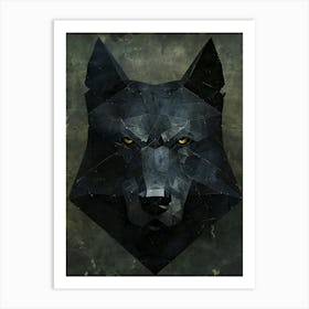 Wolf Head 3 Art Print