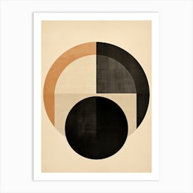 Noir Salzburg Bauhaus Noir Art Print