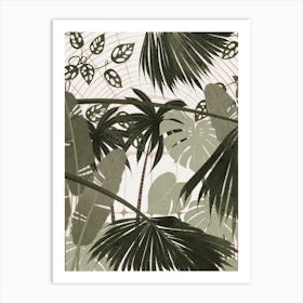 Palm House Art Print