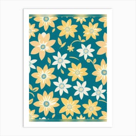 Floral Pattern 4 Art Print