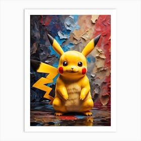 Pikachu 8 Art Print