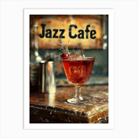 Jazz Cafe 2 Art Print