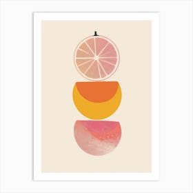 Oranges And Lemons 3 Art Print