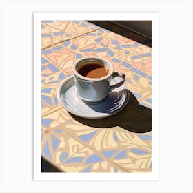 Cafe Au Lait 3 Art Print