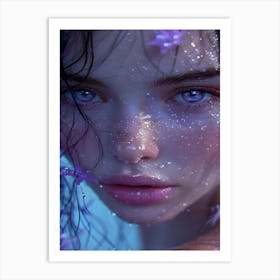 Water Girl Art Print