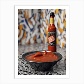 Hot Sauce Art Print