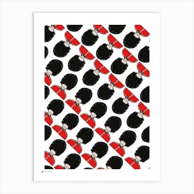 British Guards Pattern Art Print