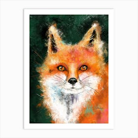 Fox In Colour Affiche