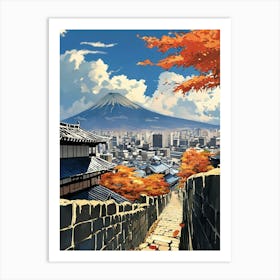 Autumn In Kyoto Art Print