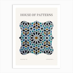 Tile Pattern Poster 42 Art Print