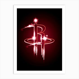 Houston Rockets 1 Art Print