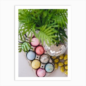 Easter Eggs 397 Art Print