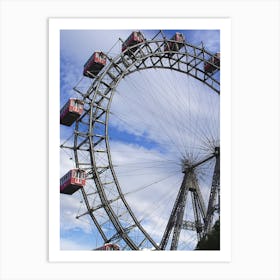 Ferris Wheel In Vienna Art Print