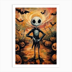 Nightmare Before Christmas Art Print