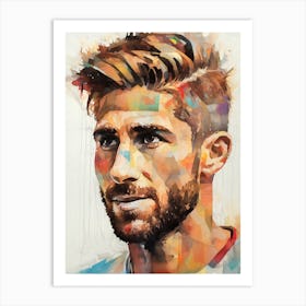 Sergio Ramos (3) Art Print