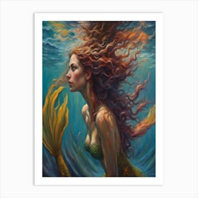 Mermaid Print Art Print