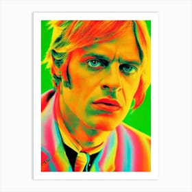 Klaus Kinski Colourful Pop Movies Art Movies Art Print