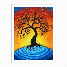 Tree Of Life 123 Art Print