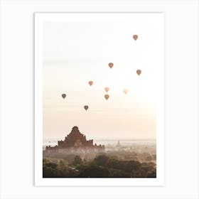 Bagan Myanmar V Art Print