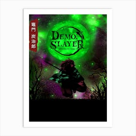 Tanjiro Kamado Demon Slayer 3 Art Print