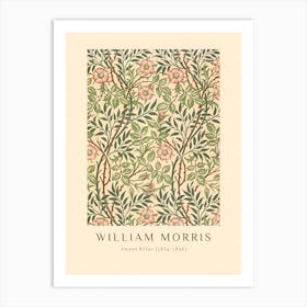 Sweet Briar , William Morris collection Art Print