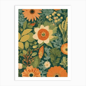 Floral Pattern Art Print