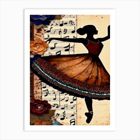 Music and Dance Art Print