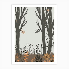 Autumn Trees 17 Art Print