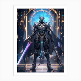 Armored Knight 1 Art Print