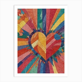 Heart Of The Sun Art Print