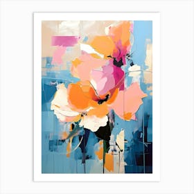 Abstract Of Flowers 3 Art Print