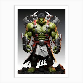 Incredible Hulk 10 Art Print