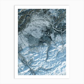 Nasa Satellite Image 2 Art Print