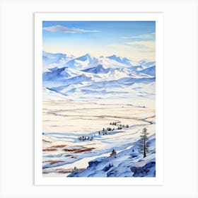 Rocky Mountain National Park United States 4 Art Print